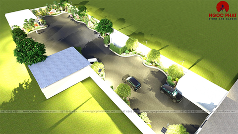 DỰ ÁN THIẾT KẾ VÀ THI CÔNG SÂN VƯỜN