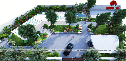 Thiết kế và thi công cảnh quan sân vườn Villa tại TPHCM