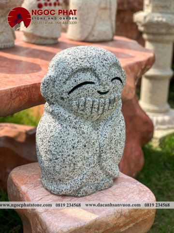 TƯỢNG CẦU NGUYỆN JIZO NHẬT BẢN TRANG TRÍ SÂN VƯỜN
