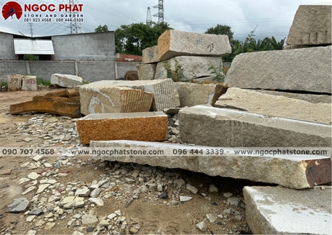 Phôi Đá Chẻ - Đá Tẩy Granite kích thước theo yêu cầu