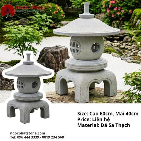 ĐÈN ĐÁ XÁM SA THẠCH