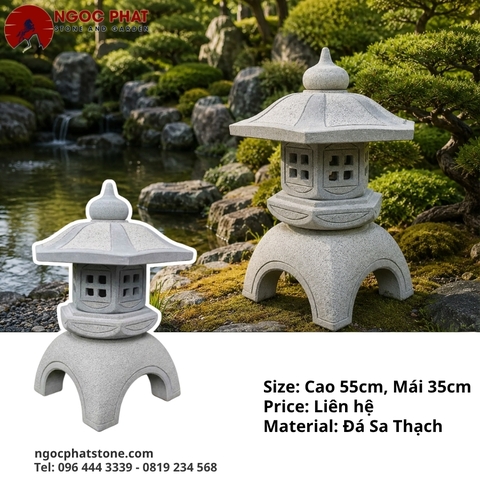ĐÈN ĐÁ XÁM SA THẠCH
