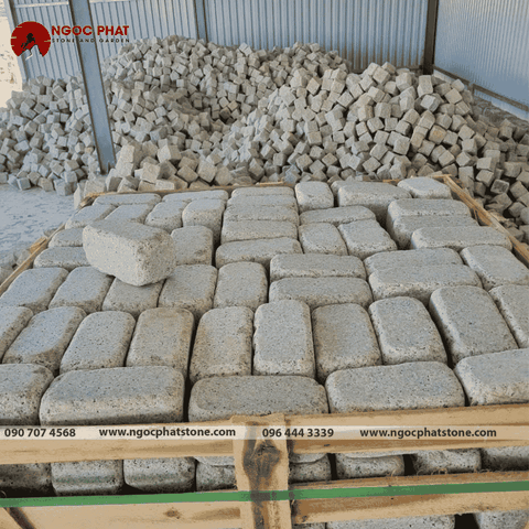 Đá Cúc Bi Granite Quay Cạnh