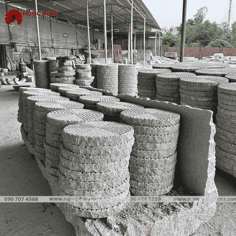 Đá Bước Dạo Đồng Tiền Granite