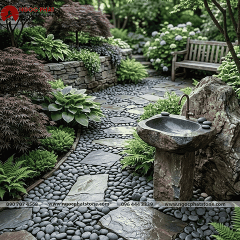 SỎI ĐEN SUỐI TỰ NHIÊN