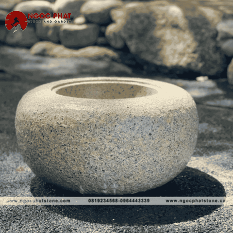 CHẬU ĐÁ GRANITE TỰ NHIÊN