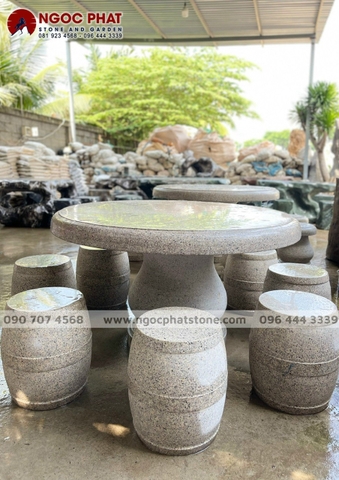 Bàn Ghế Đá Granite