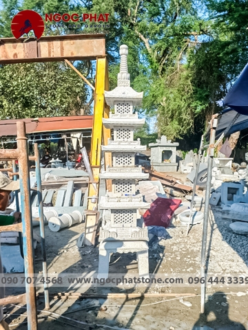 Sản Xuất Đèn Đá Cao 3m1
