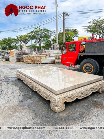 PHẢN ĐÁ GRANITE / BỘ NGỰA ĐÁ / SẬP ĐÁ GRANITE