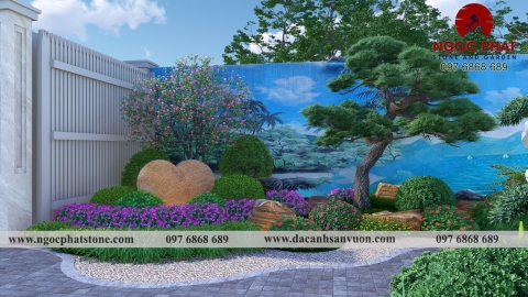 DỰ ÁN THIẾT KẾ THI CÔNG SÂN VƯỜN TƯ GIA
