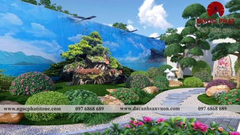 DỰ ÁN THIẾT KẾ THI CÔNG SÂN VƯỜN TƯ GIA
