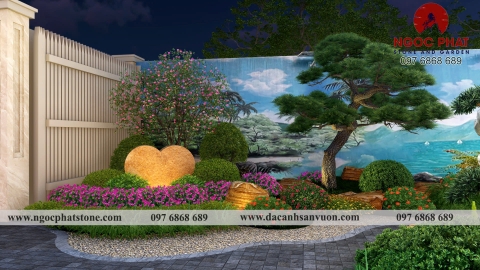DỰ ÁN THIẾT KẾ THI CÔNG SÂN VƯỜN TƯ GIA