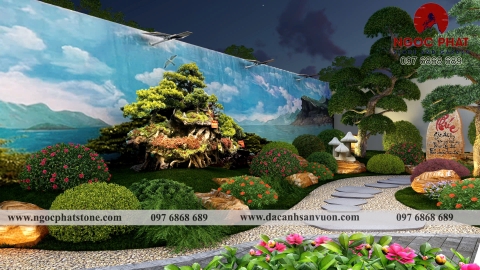 DỰ ÁN THIẾT KẾ THI CÔNG SÂN VƯỜN TƯ GIA