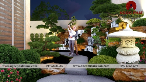 DỰ ÁN THIẾT KẾ THI CÔNG SÂN VƯỜN TƯ GIA