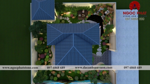DỰ ÁN THIẾT KẾ THI CÔNG SÂN VƯỜN TƯ GIA