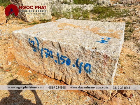 ĐÁ GRANITE / ĐÁ TẢNG TỰ NHIÊN KÍCH THƯỚC LỚN THEO YÊU CẦU