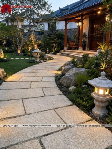 ĐÁ GRANITE VÀNG TỰ NHIÊN