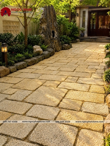 ĐÁ GRANITE VÀNG TỰ NHIÊN