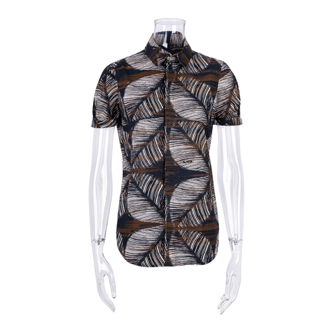 Áo Sơ Mi Dsquared2 Họa Tiết Hoa Lá