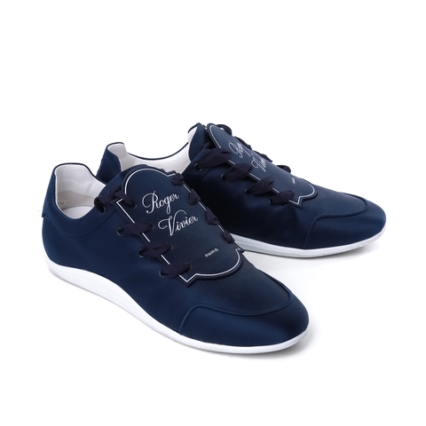 Sneaker Roger Vivier Sporty Viv' Etiquette 36 Màu Xanh