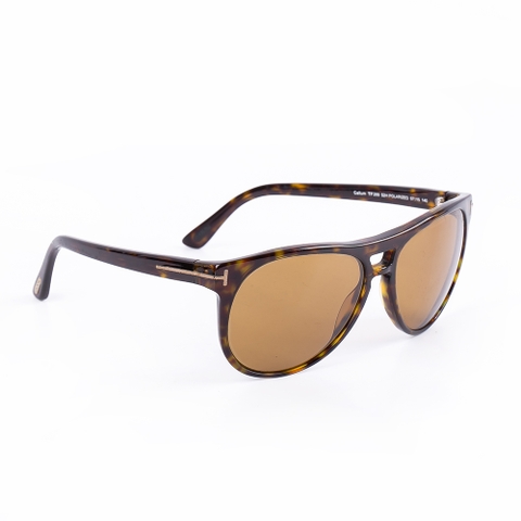 Kính Tomford T Acetate Màu Nâu Khóa Vàng