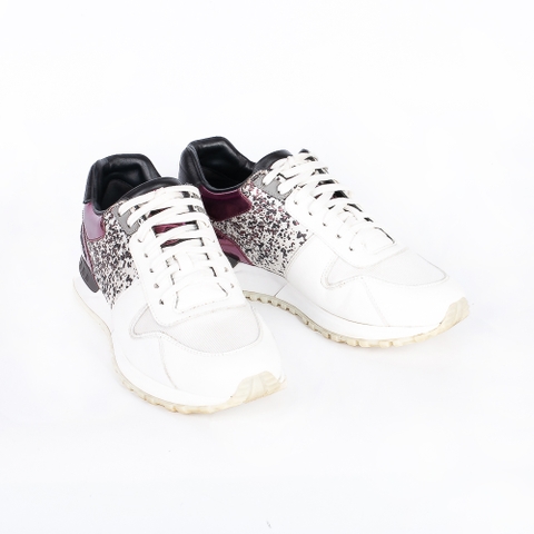 Giày Louis Vuitton Runway Emblematic 5 Màu Trắng Tím