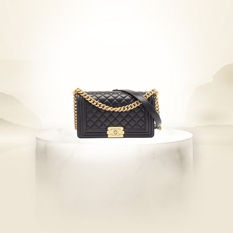 Túi Chanel Boy Caviar