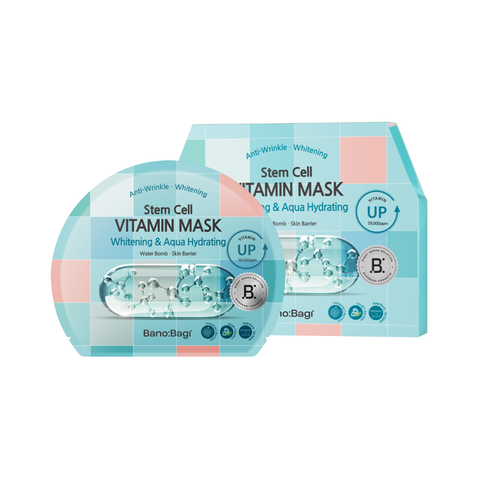 Mặt nạ BanoBagi Stem Cell Vitamin Mask Whitening & Aqua Hydrating