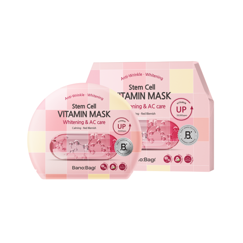Mặt nạ BanoBagi Stem Cell Vitamin Mask Whitening And AC Care