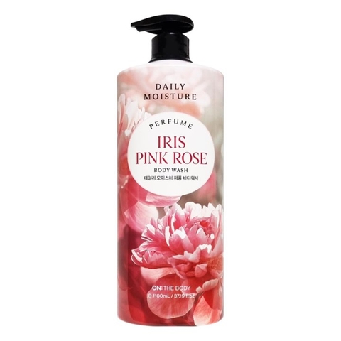 SỮA TẮM ON:THE BODY DAILY MOISTURE PERFUME BODY WASH IRIS ROSE SCENT 1,100ml