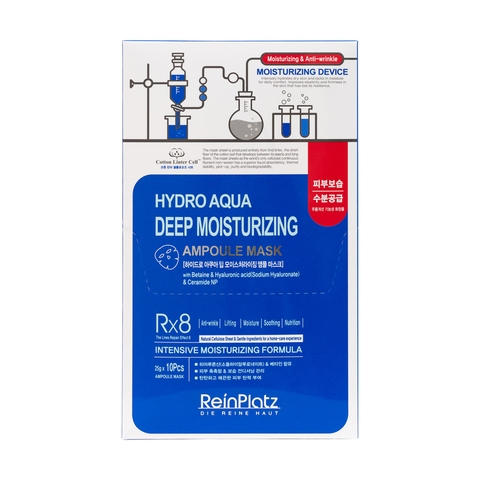 Mặt nạ dưỡng da Reinplatz Hydro Aqua Deep Moisturizing Ampoule Mask