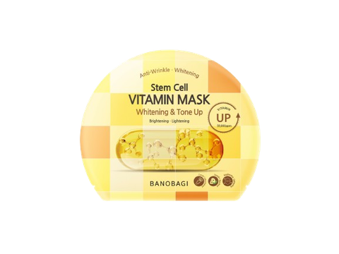 Mặt nạ BANOBAGI Stem Cell Vitamin  Mask Whitening And Tone up