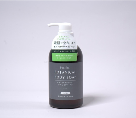 Sữa tắm Purefeel Botanical Body Soap Green Verbena Scent 450ml