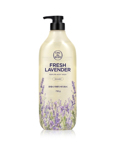 SỮA TẮM ON: THE BODY PERFUME BODY  WASH FRESH LAVENDER SCENT 730ml