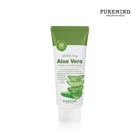 SỮA RỬA MẶT PURE MIND ALOE VERA SO FRESH CLEANSING FOAM