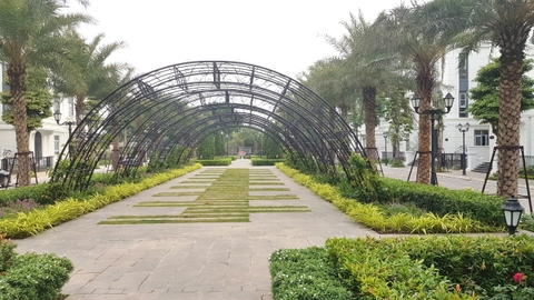 HÀNG RÀO SẮT NGHỆ THUẬT - THẠCH BÀN LAKESIDE