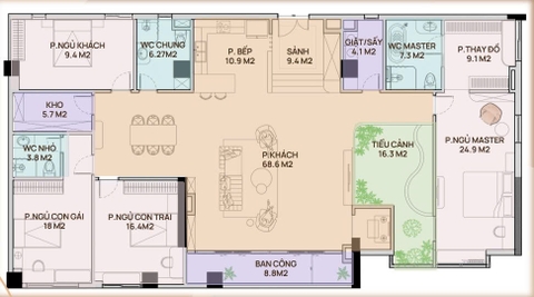 CHUNG CƯ ÁP MÁI - GREEN HOUSE