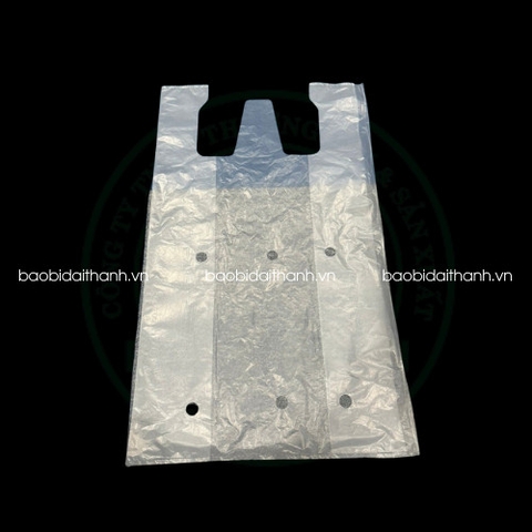Túi nilon đựng rau củ quả có đục lỗ thoát hơi