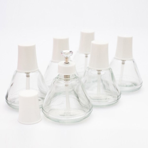 Bình thủy tinh lấy nước đánh bóng giày Saphir 180ml