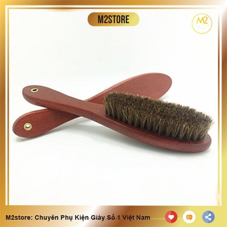Bàn Chải Đánh Giày Lông Ngựa Cán Dài Cầm Tay(BCDG28)-XMK3-1-39