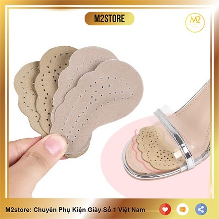 Miếng lót chống trượt cho giày, dép cao gót giúp việc đi lại dễ dàng hơn, thấm hút mồ hôi, thoáng khí LGCG04