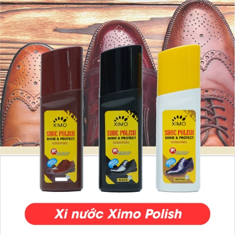 Xi nước đánh giày da bổ sung màu và độ bóng cho đồ da Ximo Polish XI31
