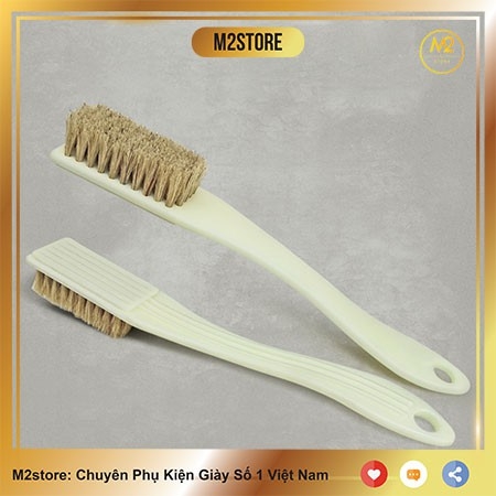 Bàn Chải Đánh Giày Lông Heo Có Tay Cầm Linh Hoạt Không Bẩn Tay BCDG22-XMK3