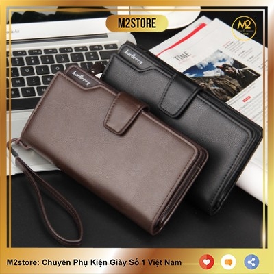 Bóp ví nam dài đẹp Baellerry cao cấp Hàn Quốc, sang trọng, lịch lãm (VND09)