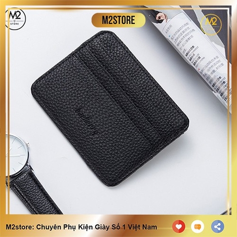 Ví nam mini đựng thẻ card Baellerry cao cấp (VNC01)