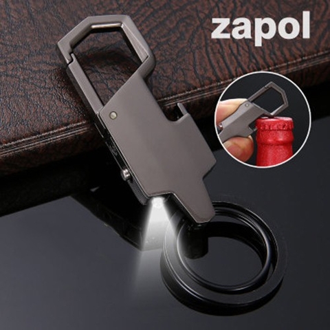 Móc chìa khóa xe máy ô tô đẹp cao cấp MK19 kết hợp đầu bật chai đa năng