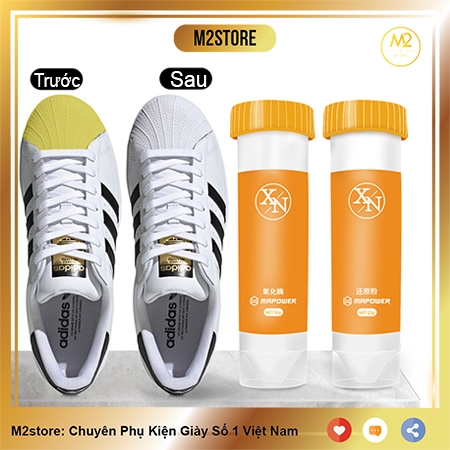 Bộ tẩy ố vàng đế giày và các chi tiết cao su MAXPOWER XIMO VSG18-E1 [Có hướng dẫn cụ thể]