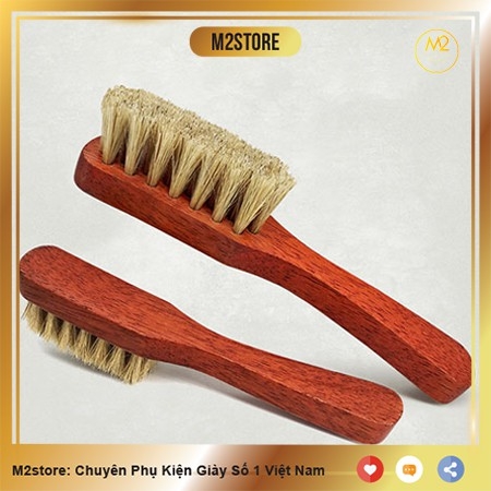 Bàn Chải Tay Cầm Đánh Bóng Giày Lông Ngựa BCDG25