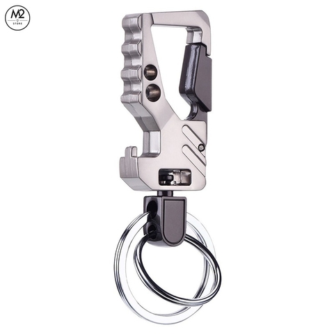 Móc khoá xe máy ô tô đẹp Proud Horse đeo đĩa quần inox cao cấp sang trọng, lịch lãm MK05-A5