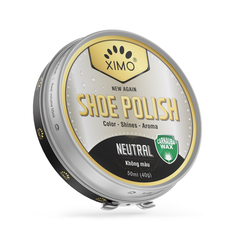 Xi Đánh Giày Sáp Shoe Polish XIMO Đen, Không Màu, Nâu Đủ Màu Chính Hãng XI08